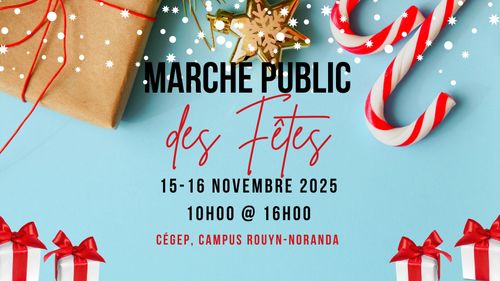 Marché public des fêtes
