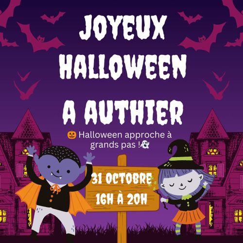 Halloween à Authier