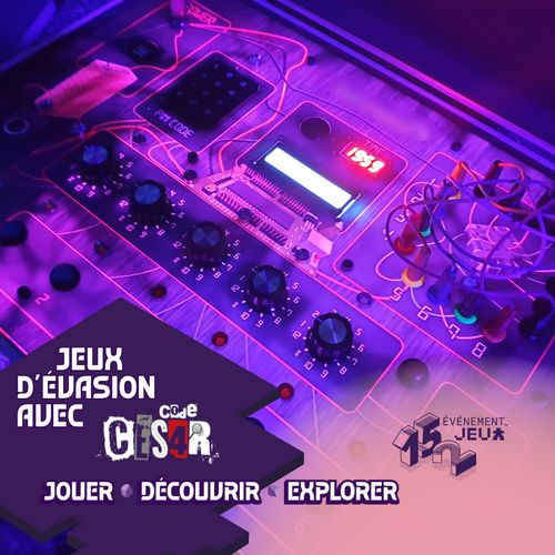 Au 15-2 événement-jeux : Jeu d'évasion avec Code César