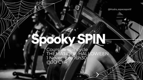 [SPOOKY SPIN] Cours de spincycle thématique HALLOWEEN 