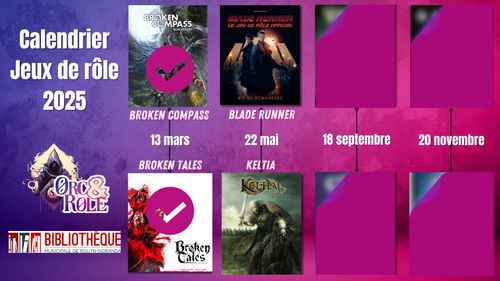 Soirée jeu de rôle- Orc&Role et la bibliothèque de Rouyn-noranda.