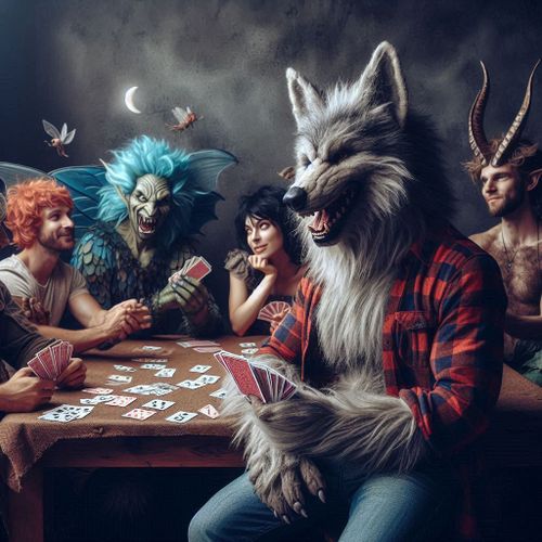 Loups-garous de Thiercelieux et Yu-Gi-OH à la forêt récréative