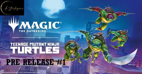 Pré Release Magic The Gathering: Ninja Turtles #1.