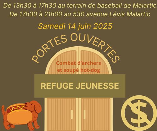 Journée portes ouvertes pour les jeunes âgés de 11 à 17ans 
