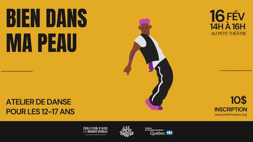 Bien dans ma peau : atelier de danse pour les 12 - 17 ans