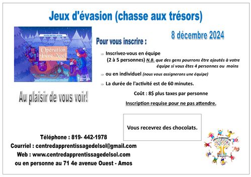 Jeu d'évasion