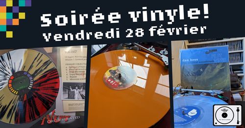 Soirée vinyle au Pixel