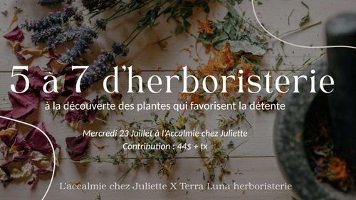 5 à 7 herboristerie
