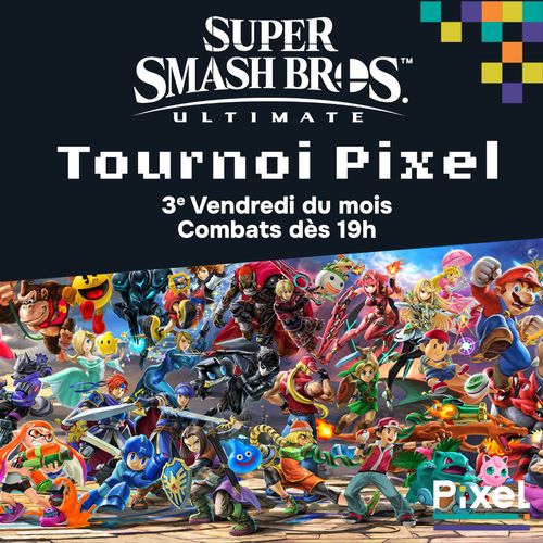 Tournoi Pixel - Super Smash Bros.
