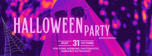 Best party d'Halloween en ville! 