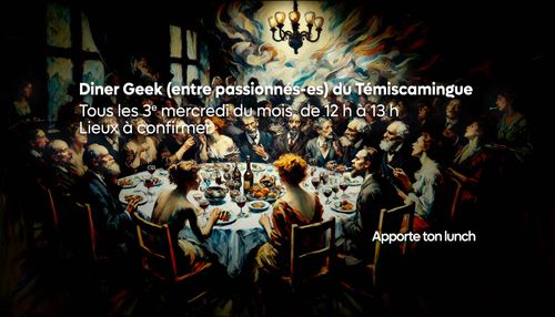Diner geek de Février