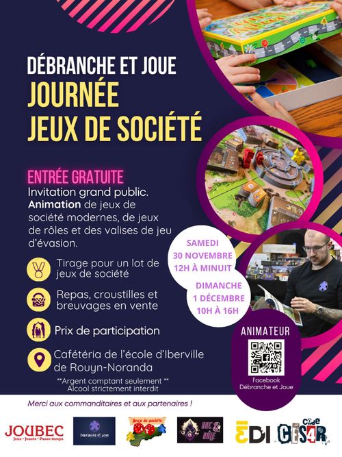 Journée jeux de société